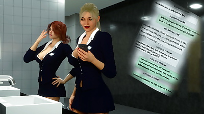 Erin and Vikki - Bathroom..