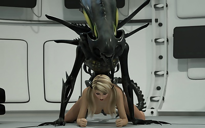 Harlequin-3D Alien - part 3
